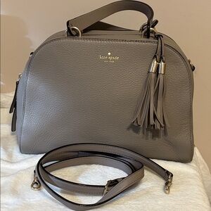 Kate Spade New York Atwood Place Bayley Leather Crossbody Satchel Handbag